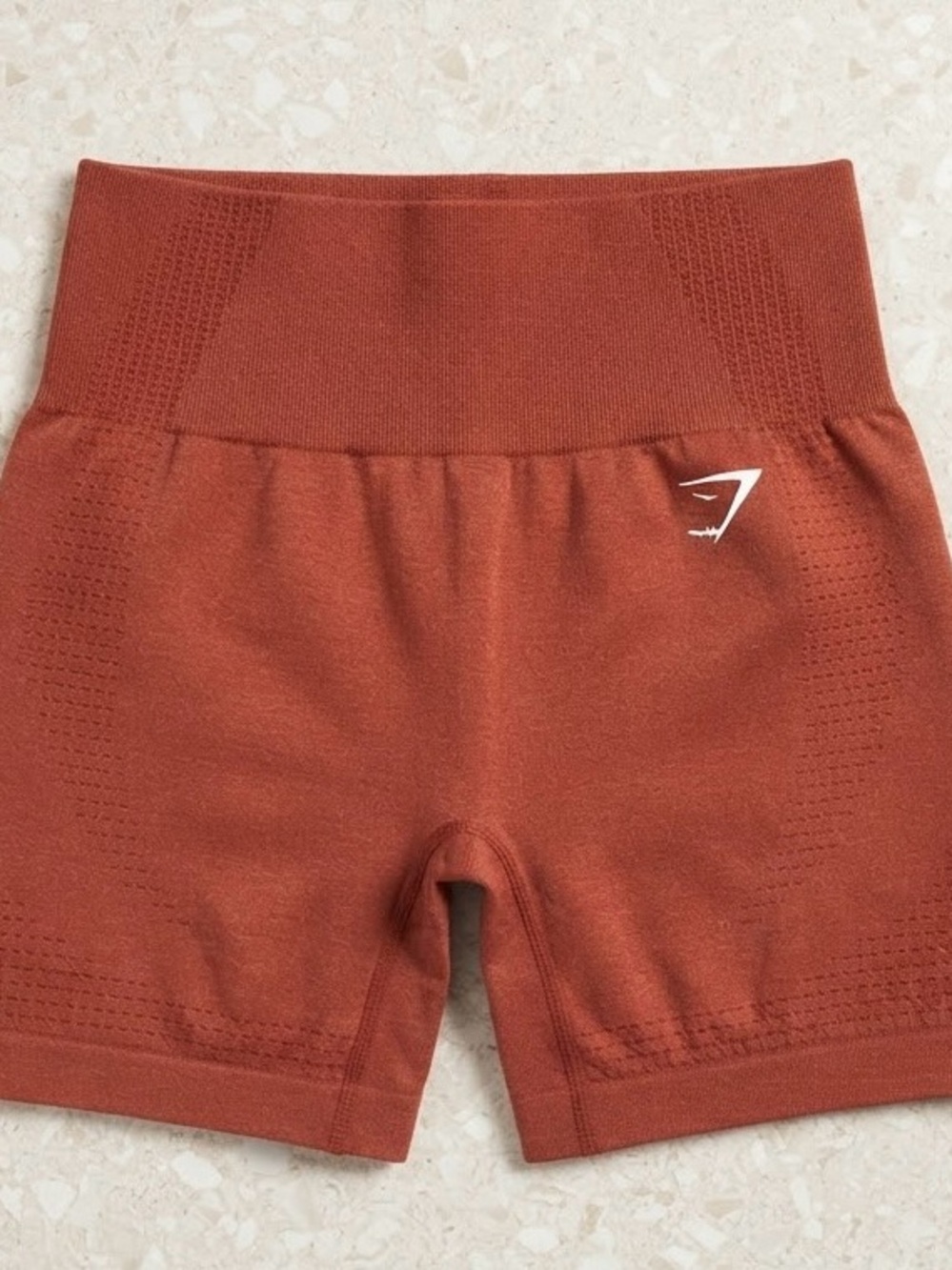Gymshark Women's Rust Seamless High-Rise Bike Shorts